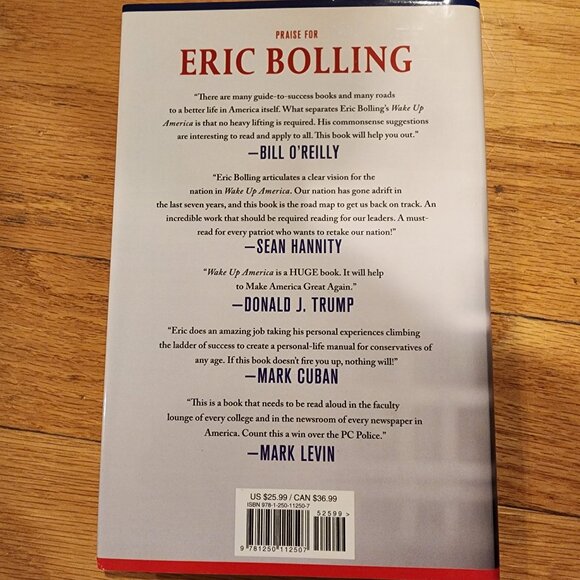 Wake Up America By Eric Bolling Hardcover - Picture 10 of 10